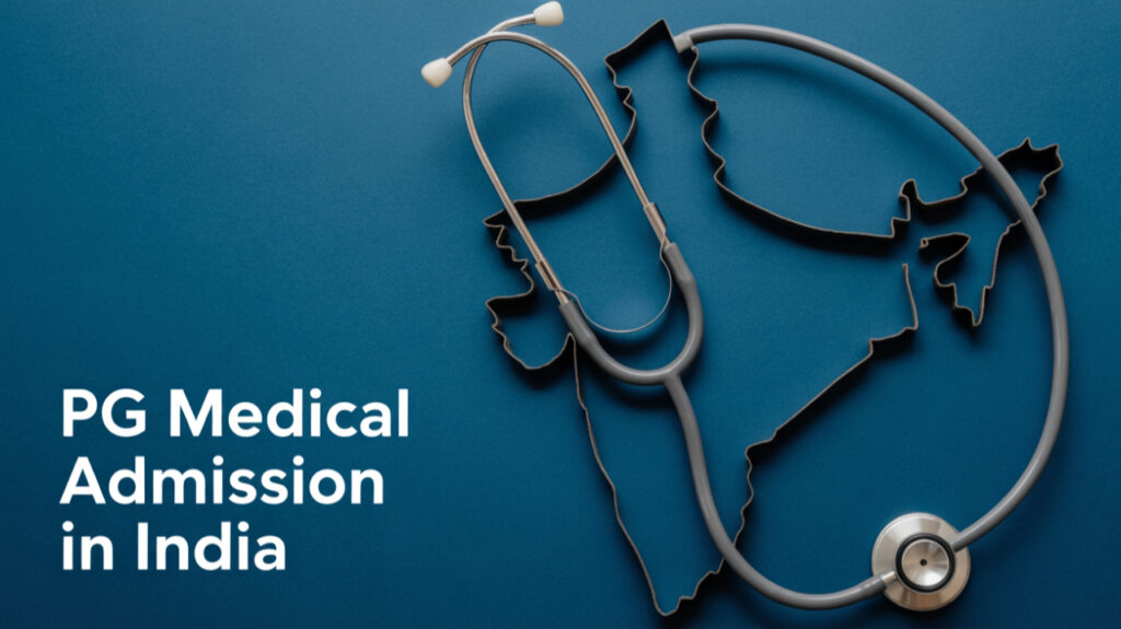 pg medical admission in india